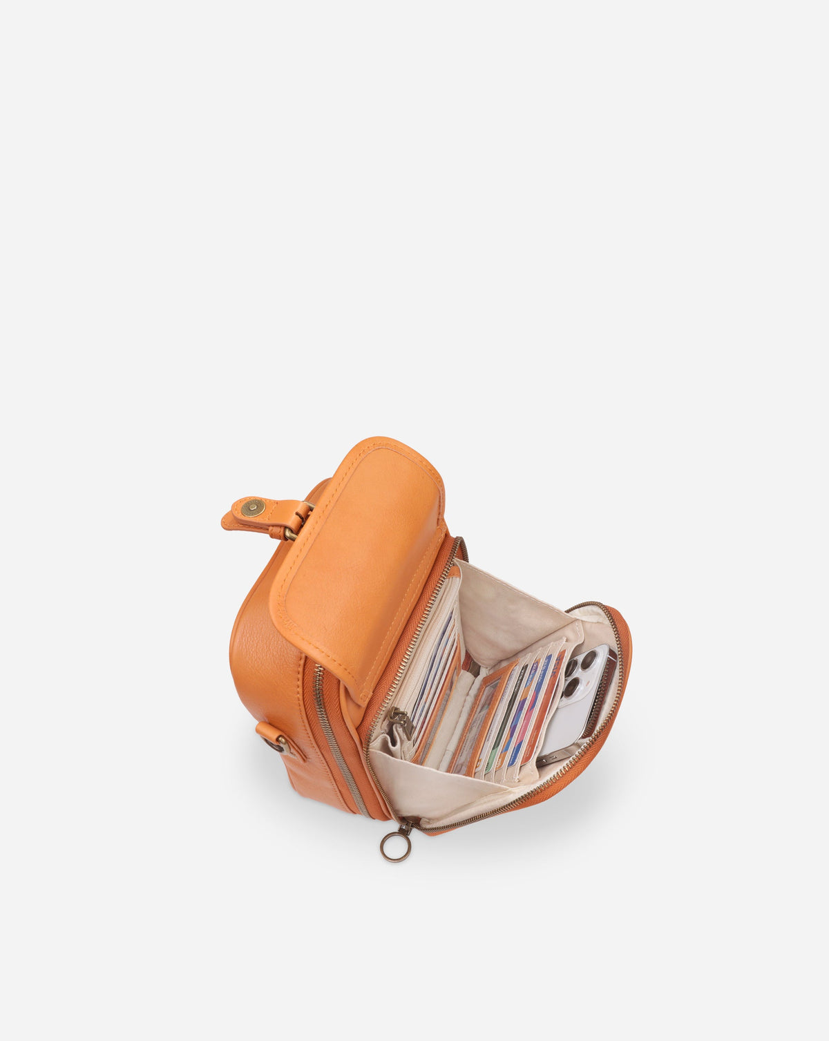 Naya Small Leather Crossbody Bag