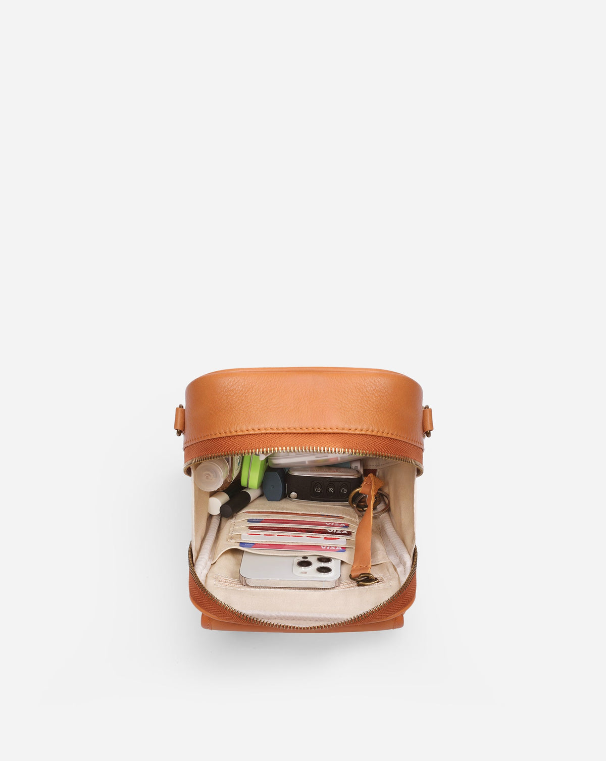 Naya Small Leather Crossbody Bag