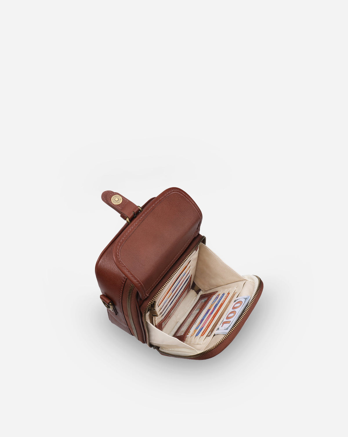 Naya Small Leather Crossbody Bag