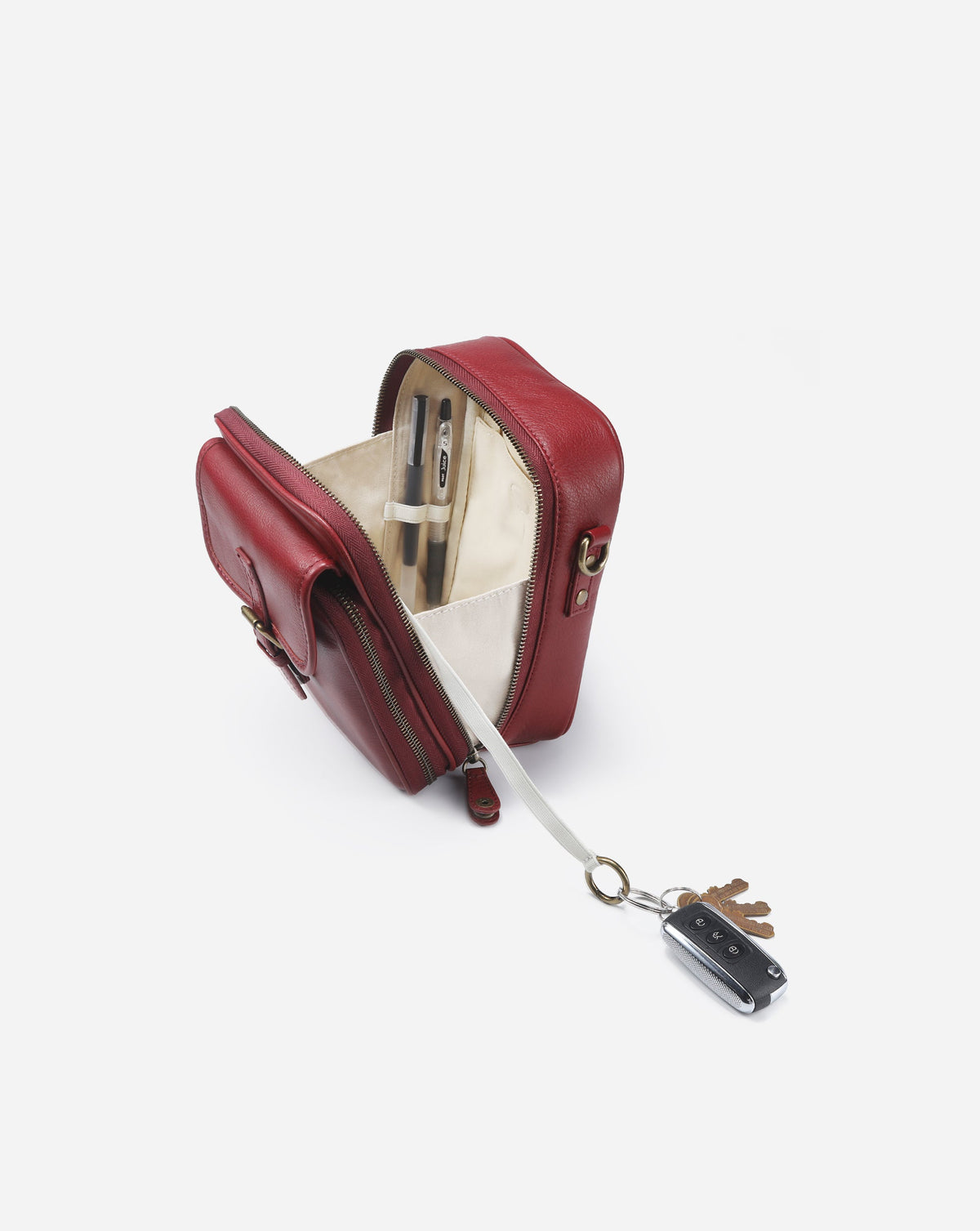 Naya Small Leather Crossbody Bag