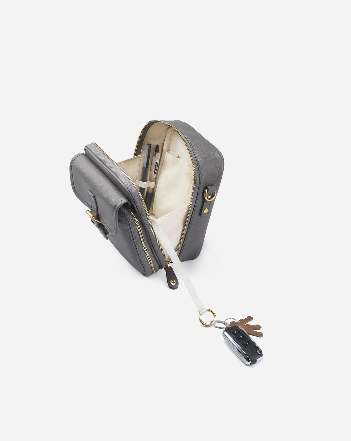 Naya Small Leather Crossbody Bag