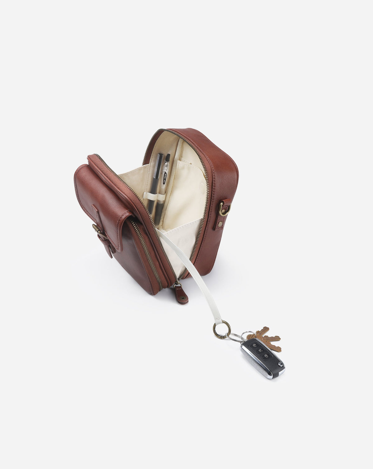 Naya Small Leather Crossbody Bag