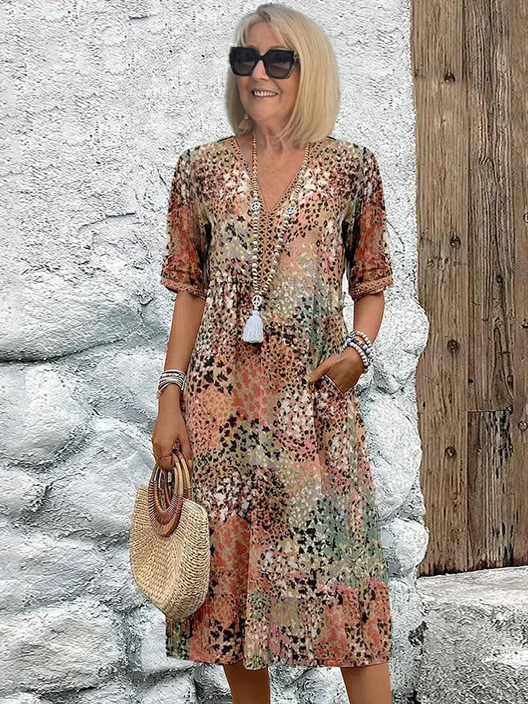 Jessica Effortless Midi Dress