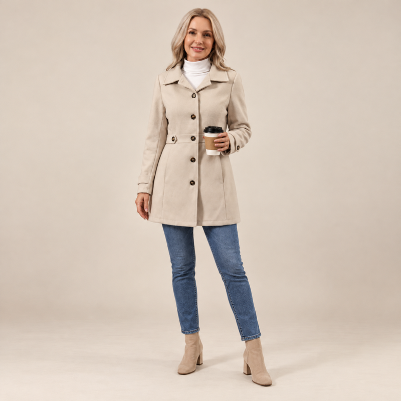 jackets in de lichtbeige studio