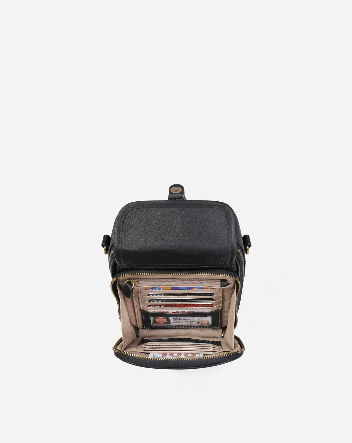Naya Small Leather Crossbody Bag
