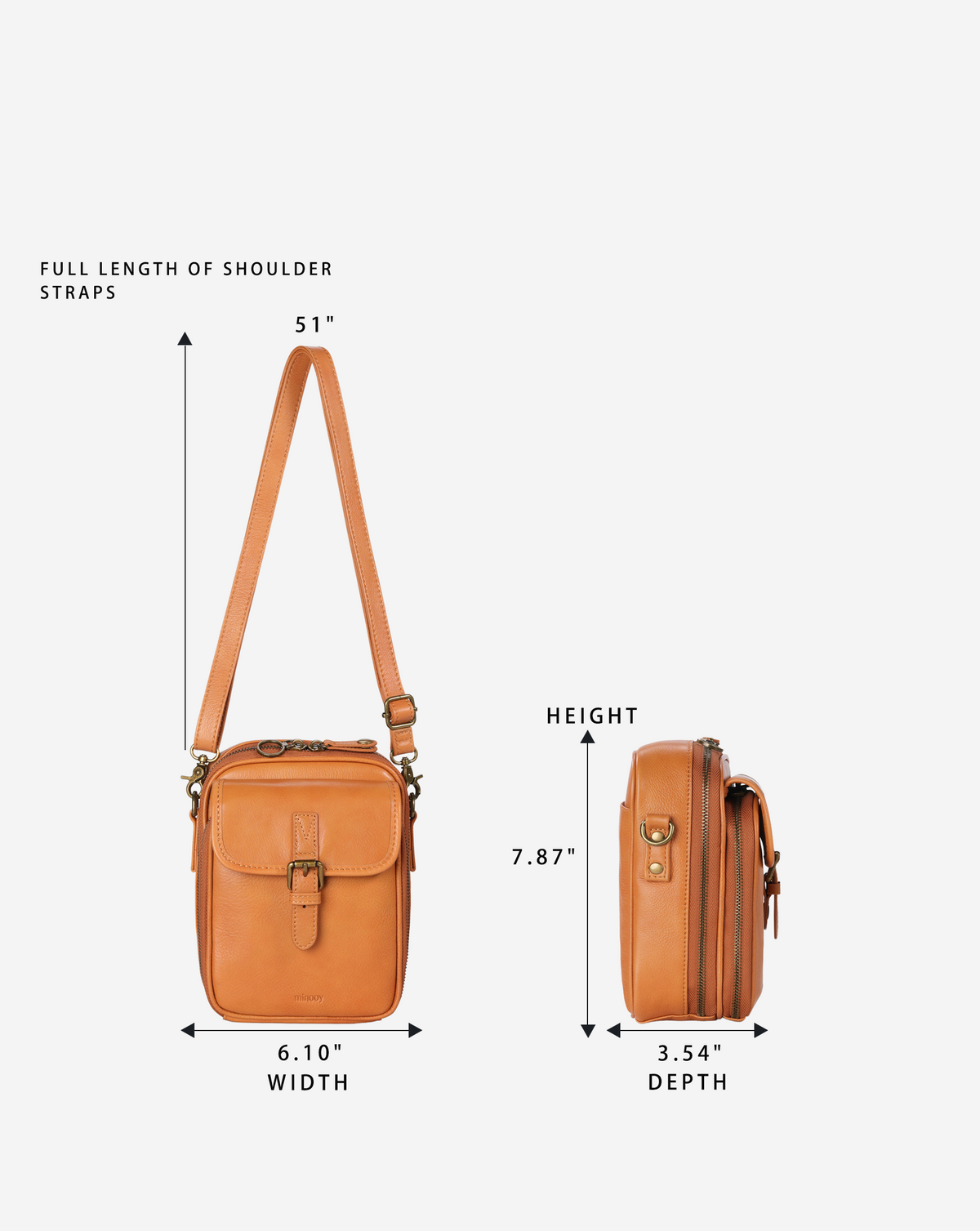 Naya Small Leather Crossbody Bag