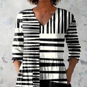Black White