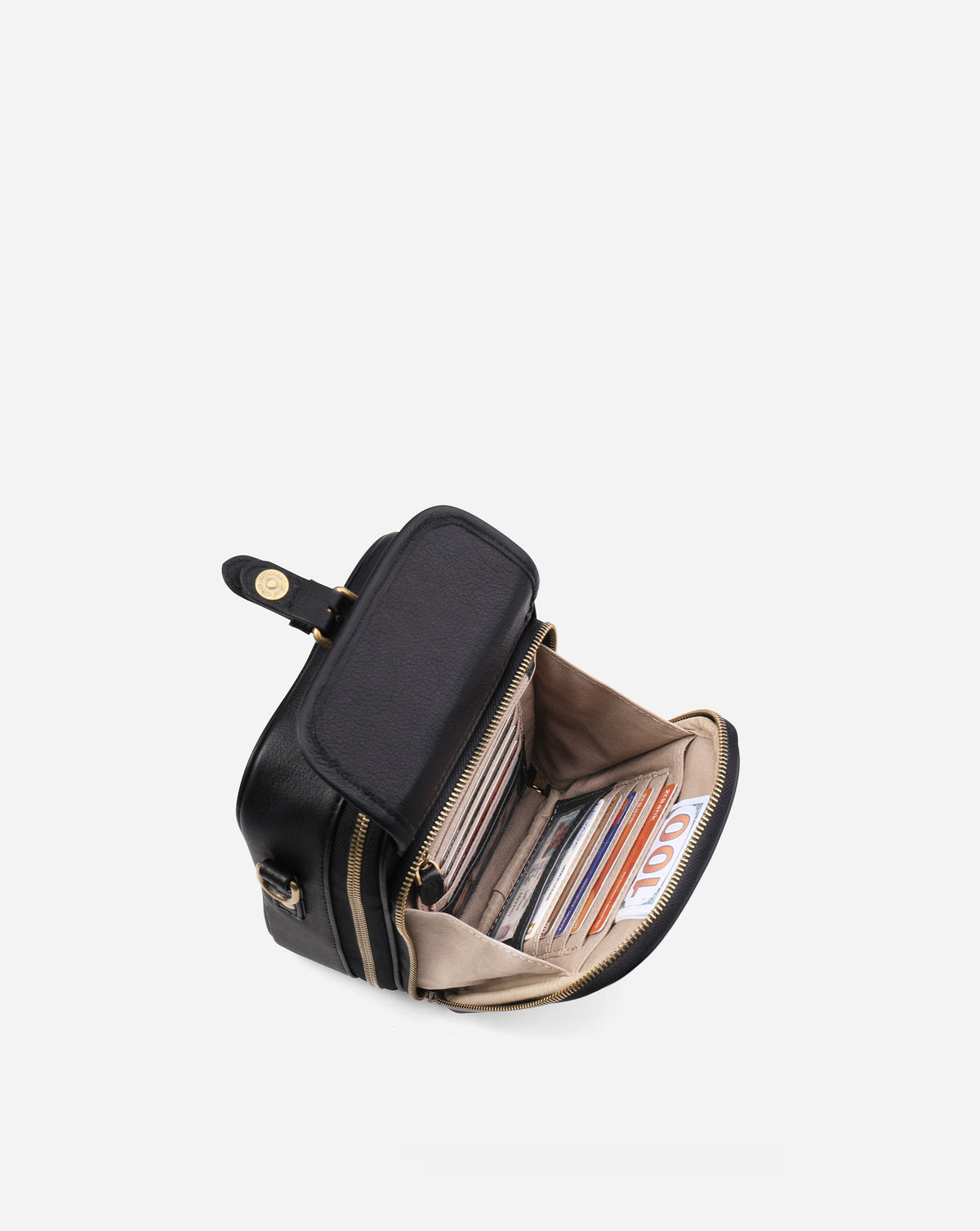 Naya Small Leather Crossbody Bag