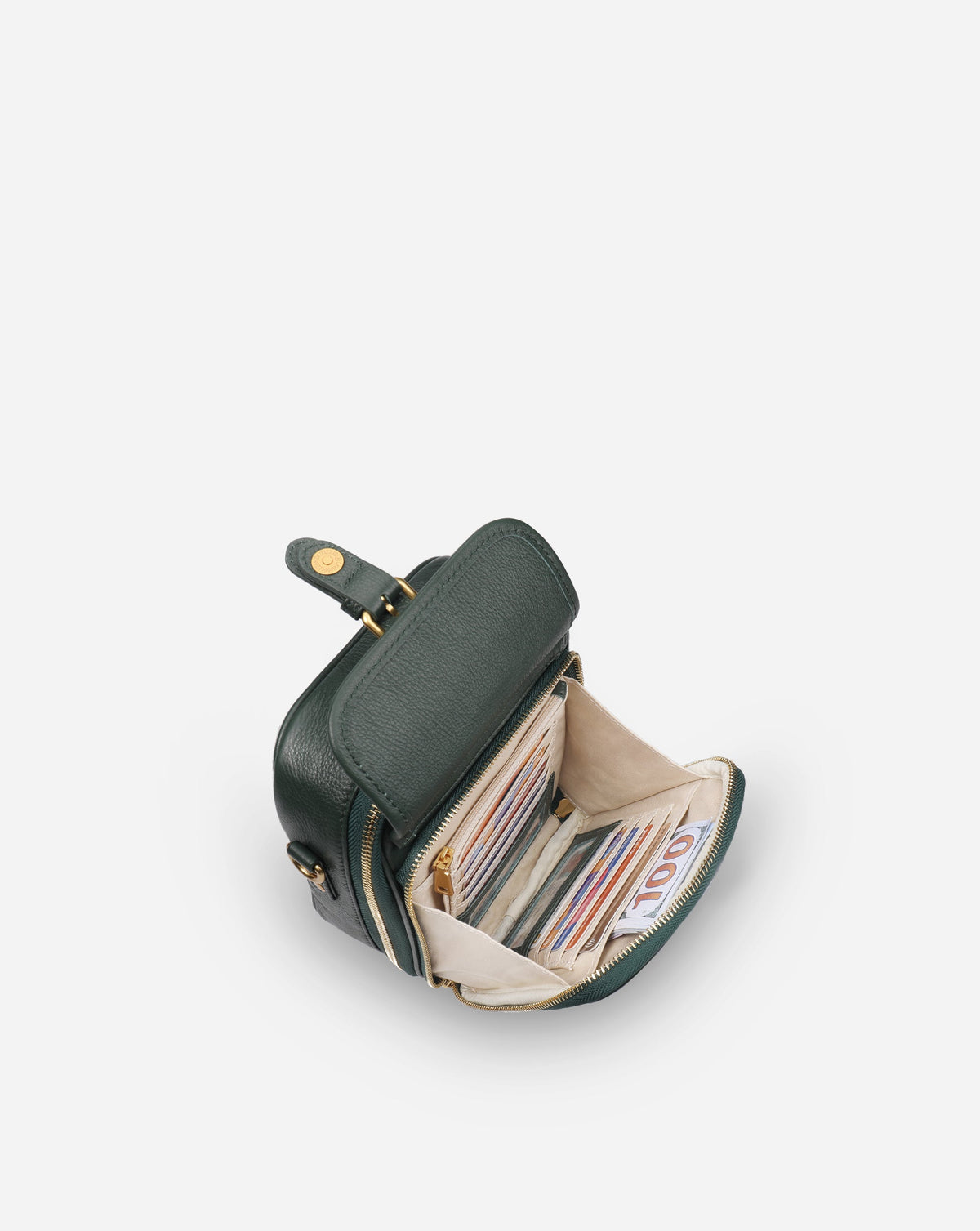 Naya Small Leather Crossbody Bag
