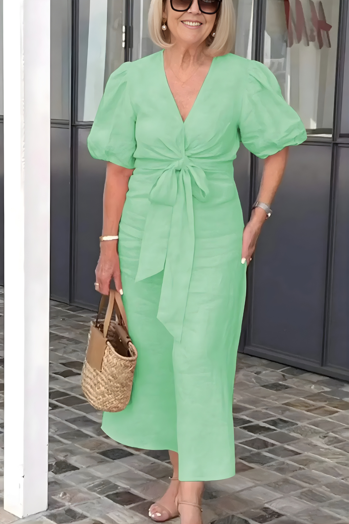 Siena™  V-Neck Sleeve Dress