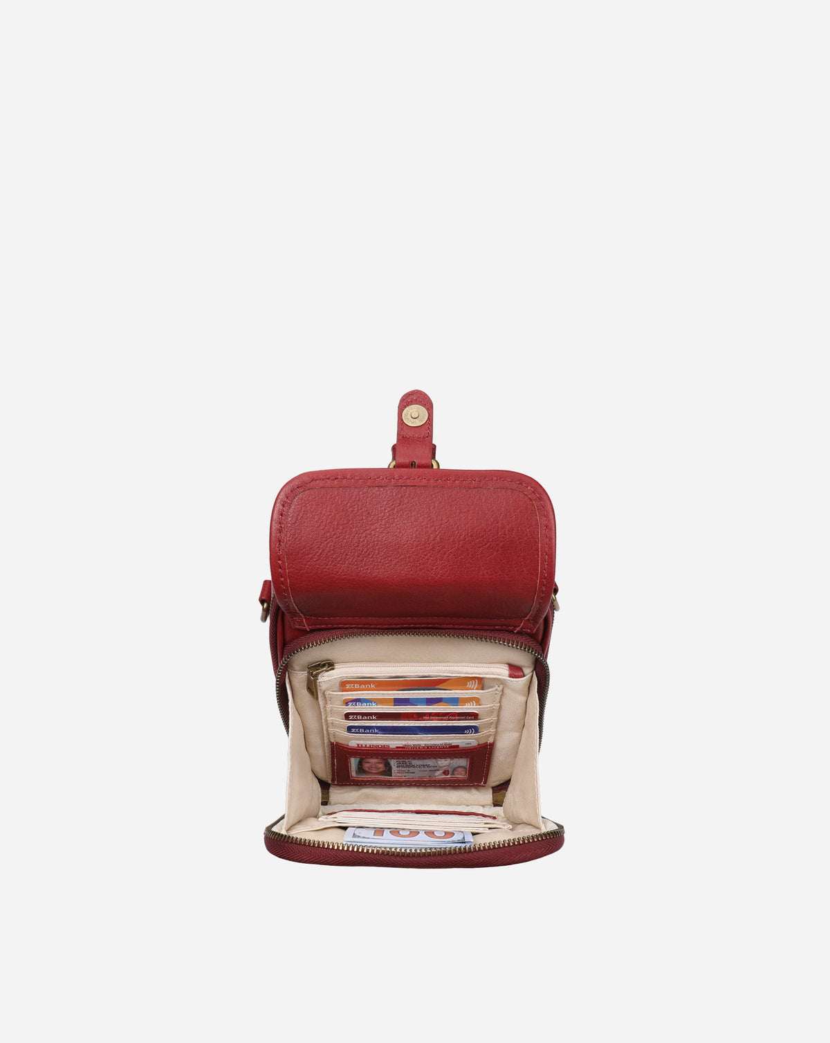 Naya Small Leather Crossbody Bag