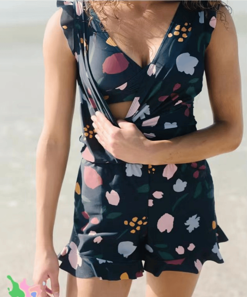 Alivia™ Sculpt & Support Ruffle Swimsuit