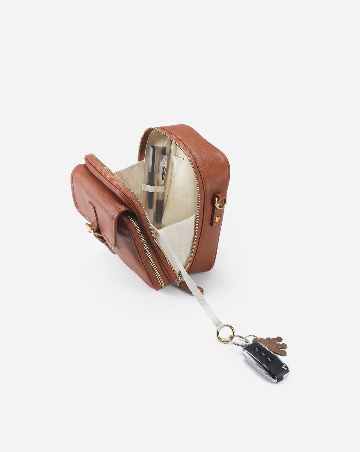 Naya Small Leather Crossbody Bag