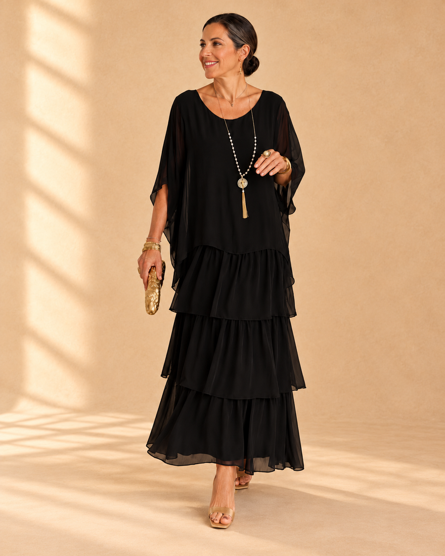 Lara™ | Elegant Flowing Maxi Dress