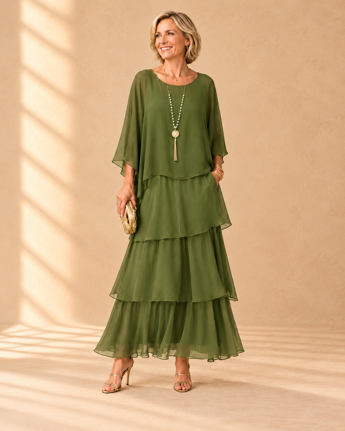 Lara™ | Elegant Flowing Maxi Dress
