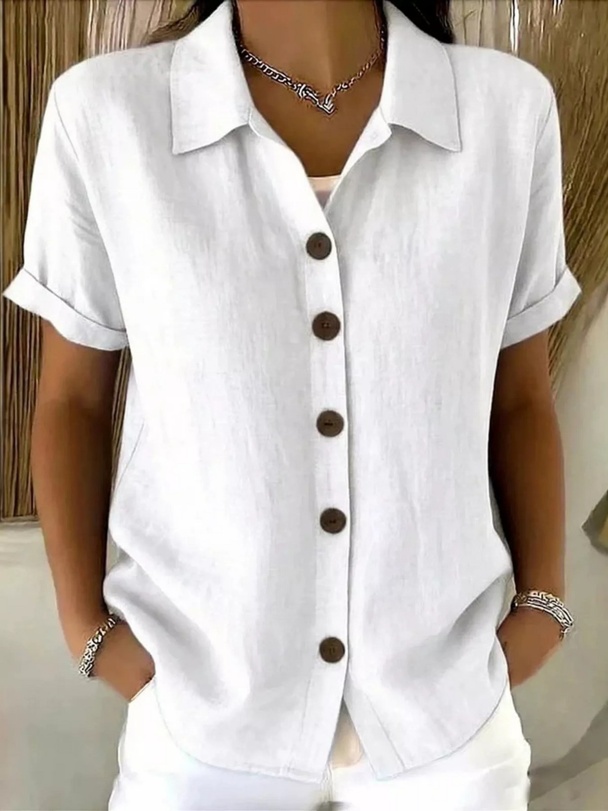 Daphne™ Relaxed Button-Front Shirt