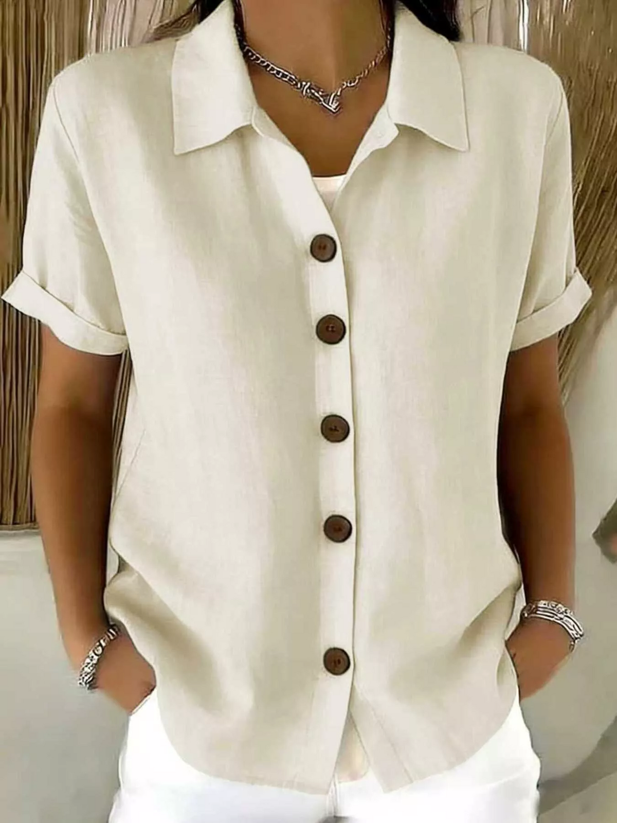 Daphne™ Relaxed Button-Front Shirt