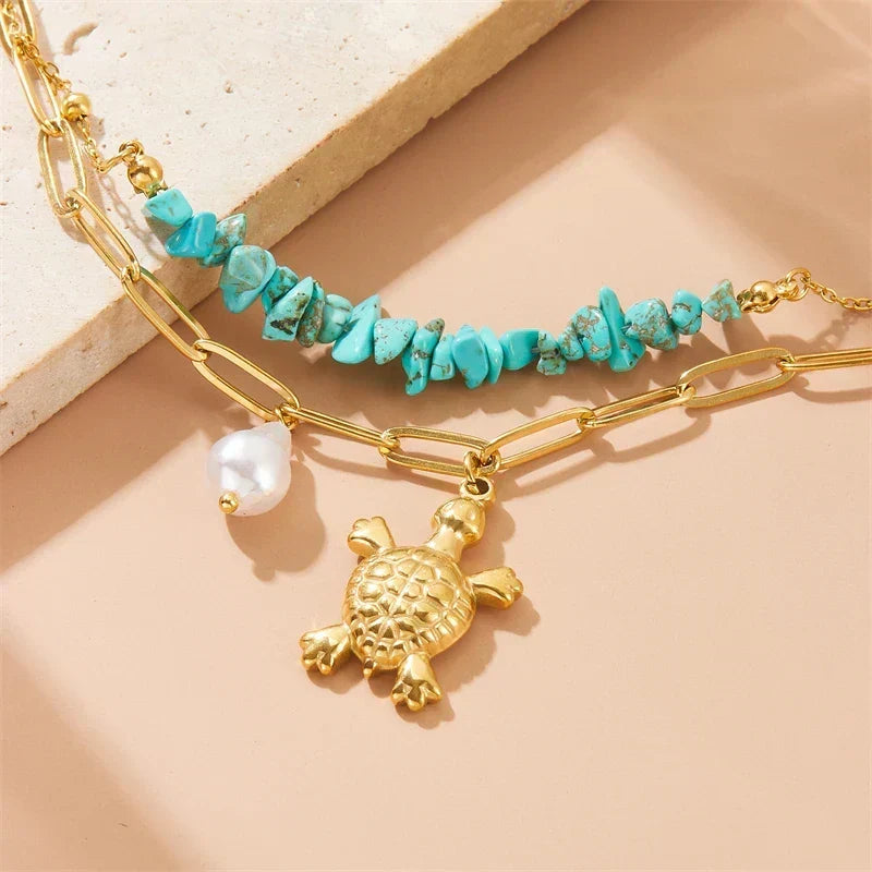 Exclusive Turquoise Turtle Bracelet
