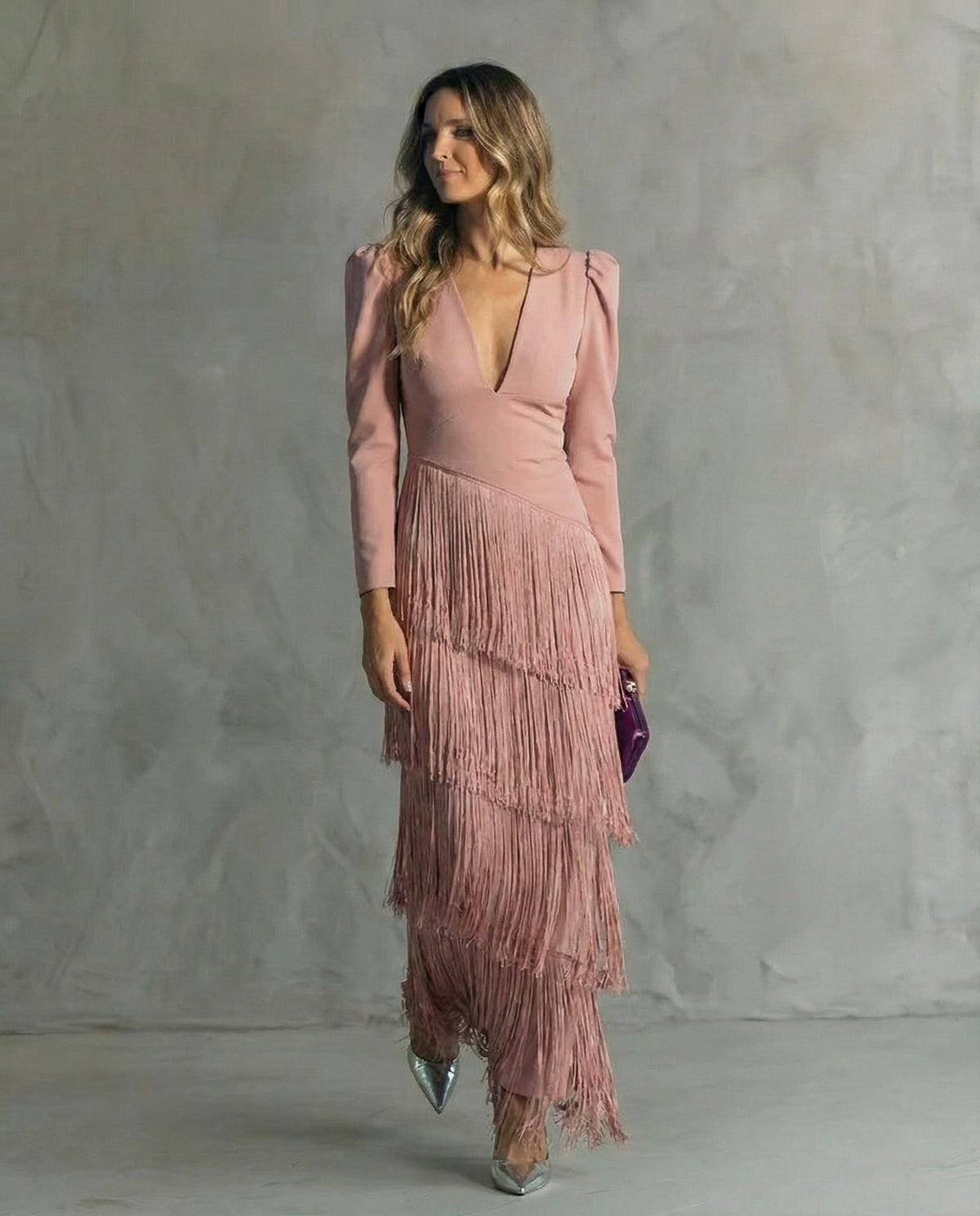 Lana™ | Fringed Tiered Maxi Dress