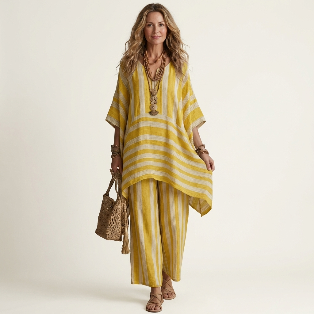 Kiara | Striped Set