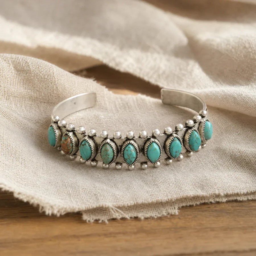 Luxe Turquoise Stone Bracelet