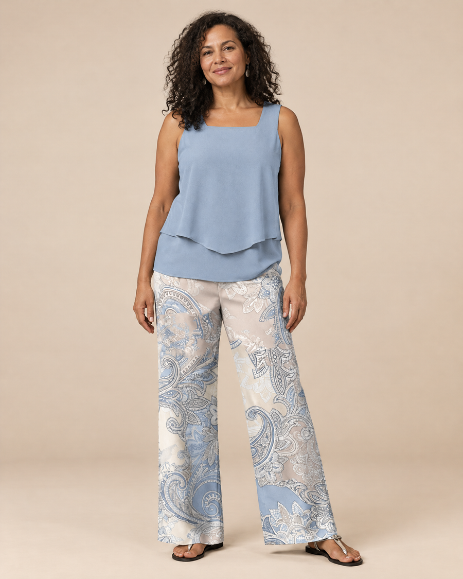elia coastal paisley set in a light beige studio